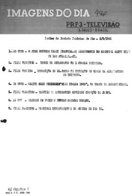 TV Tupi [emissora]. Revista Feminina [programa]. Roteiro [televisivo], 02 set. 1963.