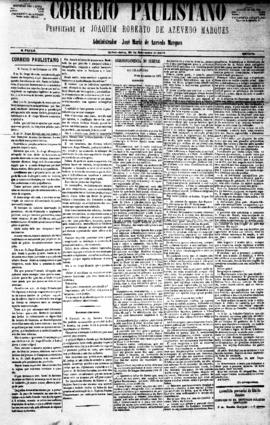 Correio paulistano [jornal], [s/n]. São Paulo-SP, 21 nov. 1878.