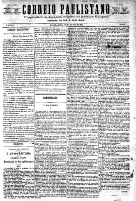 Correio paulistano [jornal], [s/n]. São Paulo-SP, 18 ago. 1880.