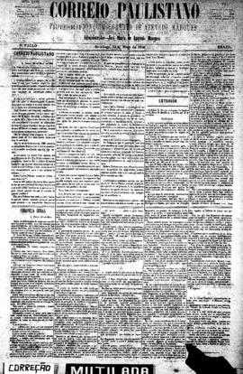 Correio paulistano [jornal], [s/n]. São Paulo-SP, 30 mai. 1880.