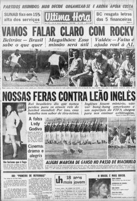 Última Hora [jornal]. Rio de Janeiro-RJ, 12 jun. 1969 [ed. vespertina].