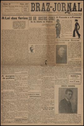 O Braz [jornal], a. 5, n. 207. São Paulo-SP, 29 jan. 1928.