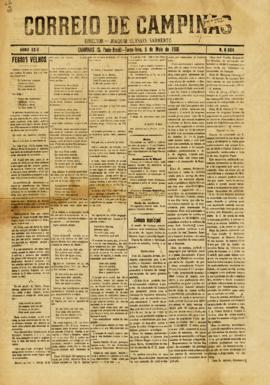 Correio de Campinas [jornal], a. 24, n. 6806. Campinas-SP, 05 mai. 1908.
