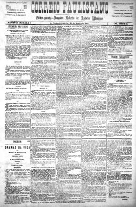 Correio paulistano [jornal], [s/n]. São Paulo-SP, 30 jan. 1885.