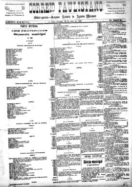 Correio paulistano [jornal], [s/n]. São Paulo-SP, 24 jul. 1886.