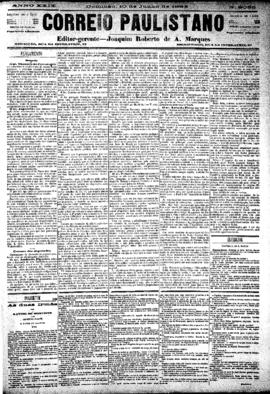 Correio paulistano [jornal], [s/n]. São Paulo-SP, 10 jun. 1883.