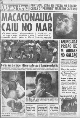 Última Hora [jornal]. Rio de Janeiro-RJ, 08 jul. 1969 [ed. vespertina].