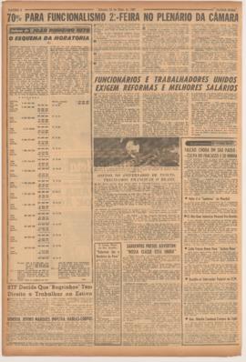 Última Hora [jornal]. Rio de Janeiro-RJ, 25 mai. 1963 [ed. regular].