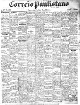 Correio paulistano [jornal], [s/n]. São Paulo-SP, 21 abr. 1902.