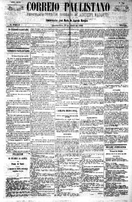 Correio paulistano [jornal], [s/n]. São Paulo-SP, 28 abr. 1880.