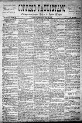 Correio paulistano [jornal], [s/n]. São Paulo-SP, 16 mar. 1884.