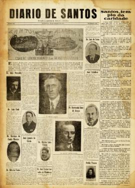 Diario de Santos [jornal], a. 60, n. 306. Santos-SP, 16 out. 1931.