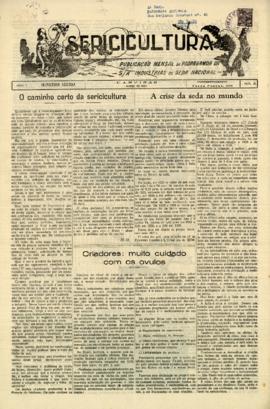 Sericicultura [jornal], a. 5, n. 35. Campinas-SP, mar. 1933.