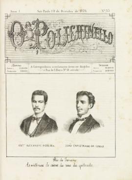 O Polichinello [jornal], a. 1, n. 35. São Paulo-SP, 10 dez. 1876.