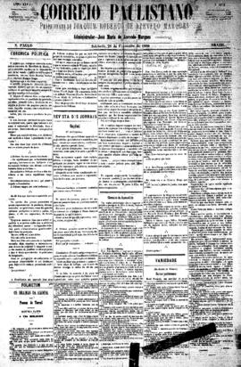 Correio paulistano [jornal], [s/n]. São Paulo-SP, 28 fev. 1880.