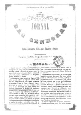 O Jornal das senhoras [jornal], t. 3, [s/n]. Rio de Janeiro-RJ, 15 mai. 1853.