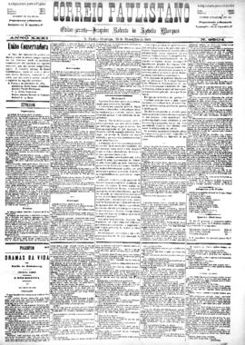 Correio paulistano [jornal], [s/n]. São Paulo-SP, 21 dez. 1884.