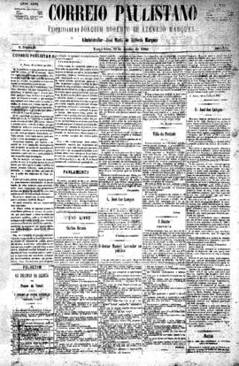 Correio paulistano [jornal], [s/n]. São Paulo-SP, 22 jun. 1880.