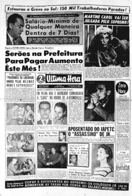 Última Hora [jornal]. Rio de Janeiro-RJ, 06 jul. 1956 [ed. vespertina].