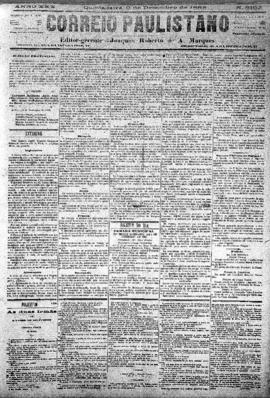 Correio paulistano [jornal], [s/n]. São Paulo-SP, 06 dez. 1883.