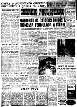 Correio paulistano [jornal], [s/n]. São Paulo-SP, 19 mar. 1957.