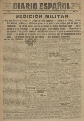 Voz de España, La. Diario Español [jornal], a. 27, n. 5236. São Paulo-SP, 27 jul. 1924.