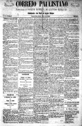 Correio paulistano [jornal], [s/n]. São Paulo-SP, 25 mai. 1880.