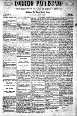 Correio paulistano [jornal], [s/n]. São Paulo-SP, 21 mai. 1880.