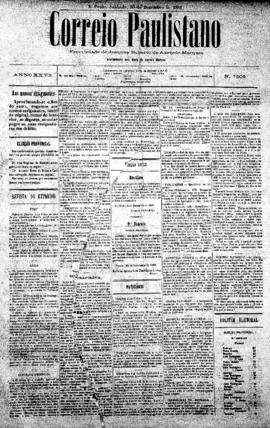 Correio paulistano [jornal], [s/n]. São Paulo-SP, 10 dez. 1881.