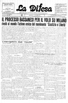 La Difesa [jornal], a. 6, n. 335. São Paulo-SP, 14 dez. 1930.