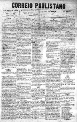 Correio paulistano [jornal], [s/n]. São Paulo-SP, 10 fev. 1882.