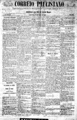 Correio paulistano [jornal], [s/n]. São Paulo-SP, 11 abr. 1880.