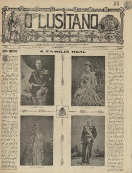 O Lusitano [jornal], a. 1, n. 1. São Paulo-SP, 19 abr. 1908.