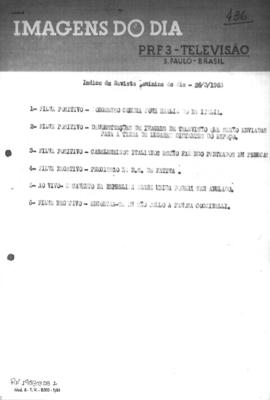TV Tupi [emissora]. Revista Feminina [programa]. Roteiro [televisivo], 26 mar. 1963.