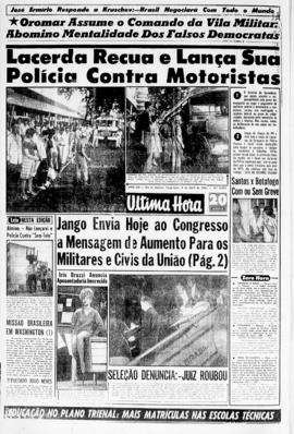 Última Hora [jornal]. Rio de Janeiro-RJ, 02 abr. 1963 [ed. vespertina].
