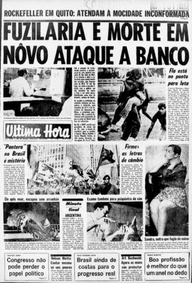 Última Hora [jornal]. Rio de Janeiro-RJ, 30 mai. 1969 [ed. matutina].