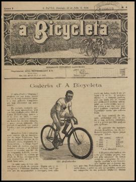 A Bicycleta [jornal], a. 1, n. 4. São Paulo-SP, 12 jul. 1896.