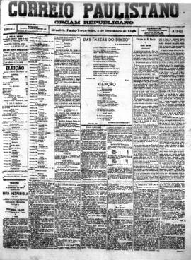 Correio paulistano [jornal], [s/n]. São Paulo-SP, 04 dez. 1894.