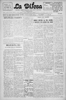 La Difesa [jornal], a. 4, n. 132. São Paulo-SP, 20 jan. 1927.