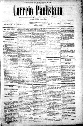 Correio paulistano [jornal], [s/n]. São Paulo-SP, 10 fev. 1881.