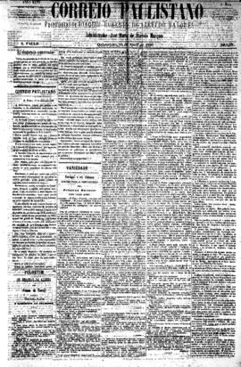 Correio paulistano [jornal], [s/n]. São Paulo-SP, 15 abr. 1880.