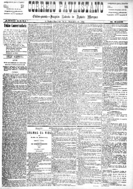 Correio paulistano [jornal], [s/n]. São Paulo-SP, 14 dez. 1884.