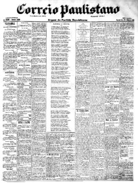 Correio paulistano [jornal], [s/n]. São Paulo-SP, 10 mar. 1902.