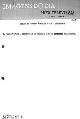 TV Tupi [emissora]. Revista Feminina [programa]. Roteiro [televisivo], 25 nov. 1963.