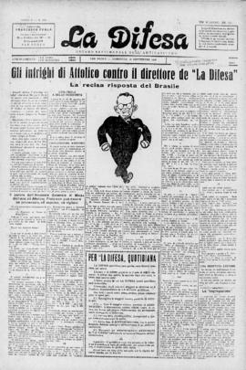 La Difesa [jornal], a. 5, n. 235. São Paulo-SP, 16 set. 1928.