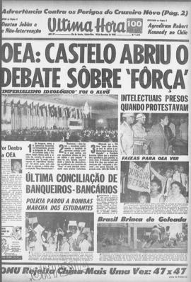 Última Hora [jornal]. Rio de Janeiro-RJ, 18 nov. 1965 [ed. matutina].