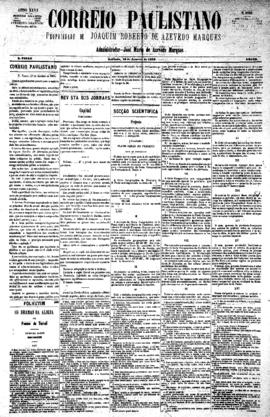 Correio paulistano [jornal], [s/n]. São Paulo-SP, 10 jan. 1880.