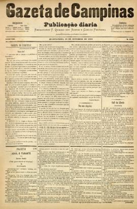 Gazeta de Campinas [jornal], a. 8, n. 1127. Campinas-SP, 12 set. 1877.