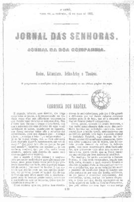 O Jornal das senhoras [jornal], a. 4, t. 7, [s/n]. Rio de Janeiro-RJ, 13 mai. 1855.