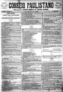 Correio paulistano [jornal], [s/n]. São Paulo-SP, 21 jul. 1888.